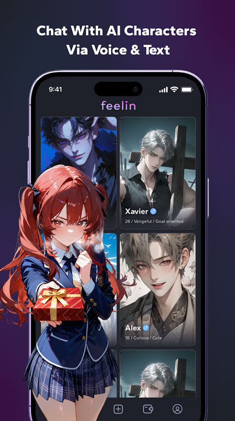 Feelin AI 产品界面